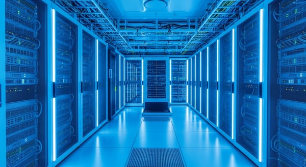 Secure data center with modern encryption technology